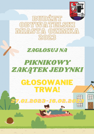 Budżet obywatelski 2023 PSP1 plakat